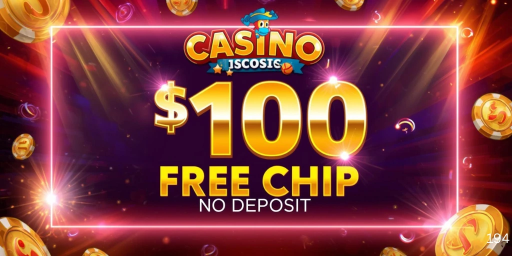 $100 Free Chip No Deposit