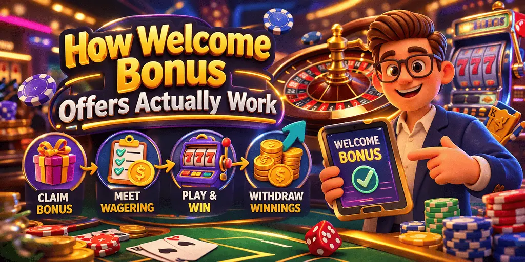 Free Welcome Bonus No Deposit Required Real Money